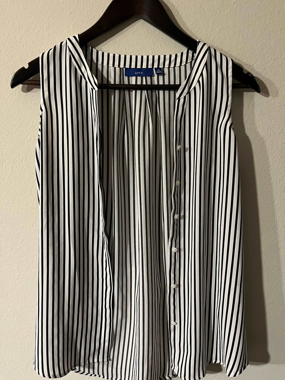 Apt 9 Women's Button Tank Top Size XS-SaveEZ