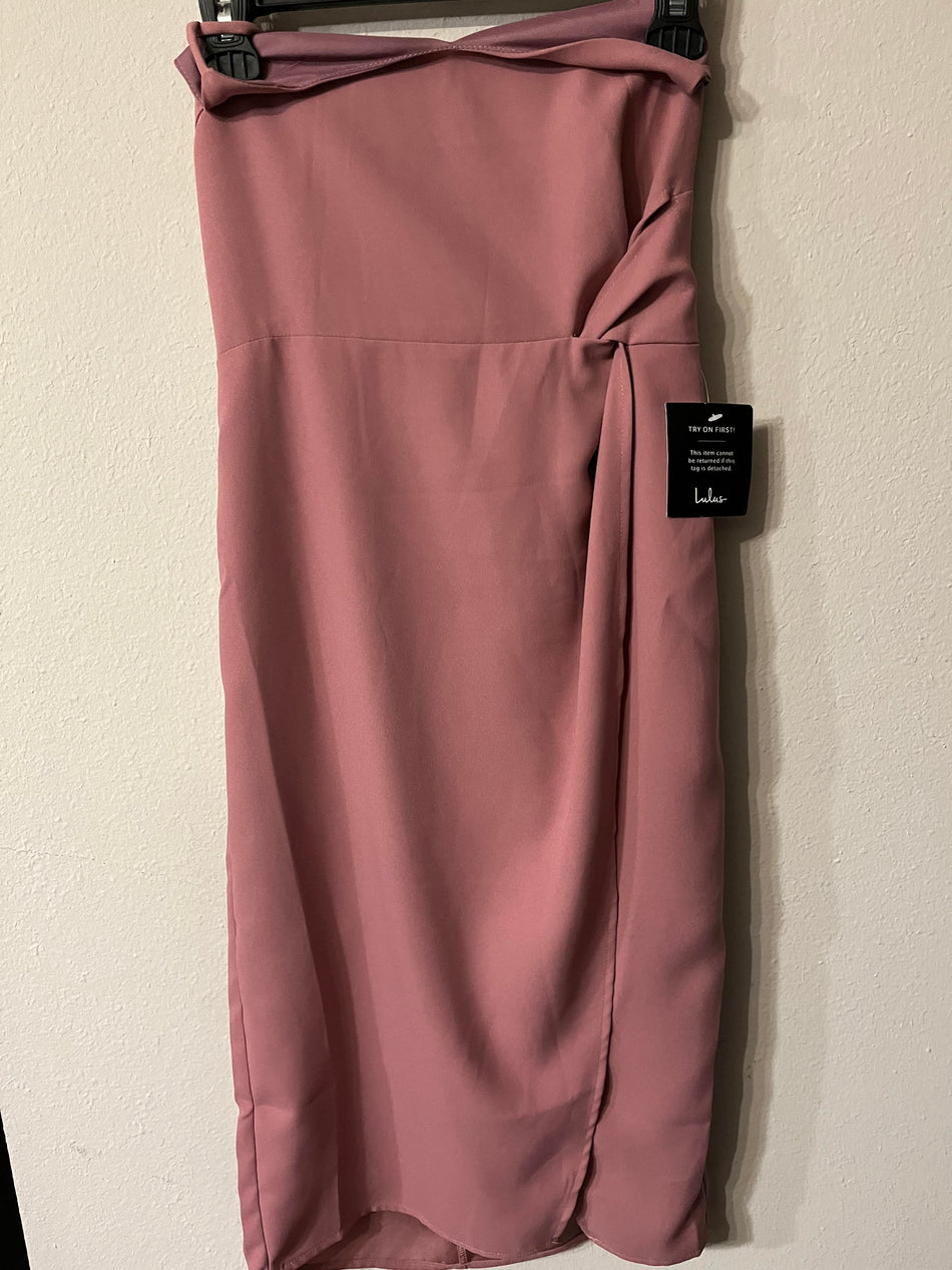 Lulus Always Eye-Catching Magenta Dress, Size Small -ThriftUps